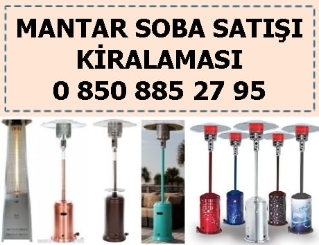 Mantar soba satis ve kiralama - organik formlu dis mekan isitici